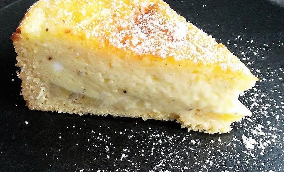 Kleiner Bananen-Käsekuchen - Puddingklecks